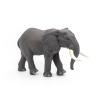 PAPO Wild Animal Kingdom African Elephant Toy Figure, 3 Years or Above, Grey (50192)