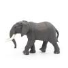 PAPO Wild Animal Kingdom African Elephant Toy Figure, 3 Years or Above, Grey (50192)