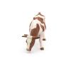 PAPO Farmyard Friends Grazing Simmental Cow Toy Figure, 10 Months or Above, Brown/White (51147)