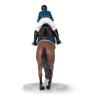 PAPO Horses and Ponies Jumping Horse and Horseman Toy Figure, 3 Years or Above, Multi-colour (51562)