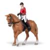 PAPO Horses and Ponies Walking Horse and Horsewoman Toy Figure, 3 Years or Above, Multi-colour (51564)