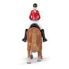 PAPO Horses and Ponies Walking Horse and Horsewoman Toy Figure, 3 Years or Above, Multi-colour (51564)