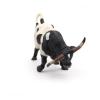 PAPO Farmyard Friends Texan Bull Toy Figure, 3 Years or Above, Black/White (54007)