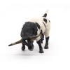 PAPO Farmyard Friends Texan Bull Toy Figure, 3 Years or Above, Black/White (54007)