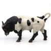 PAPO Farmyard Friends Texan Bull Toy Figure, 3 Years or Above, Black/White (54007)