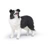 PAPO Dog and Cat Companions Border Collie Toy Figure, 10 Months or Above, Black/White (54008)