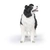 PAPO Dog and Cat Companions Border Collie Toy Figure, 10 Months or Above, Black/White (54008)