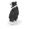 PAPO Dog and Cat Companions Border Collie Toy Figure, 10 Months or Above, Black/White (54008)