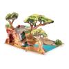 PAPO Wild Animal Kingdom The Savannah Toy Playset, 3 Years or Above, Multi-colour (60113)