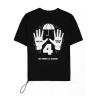 UNIVERSAL Umbrella Academy Hello Goodbye Number 4 T-Shirt, Unisex, Small, Black (TS814643UBA-S)