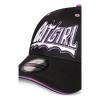 DC COMICS Batgirl Logo Adjustable Cap, Black/Purple (BA638378BTM)