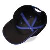 DC COMICS Nightwing Logo Adjustable Cap, Black/Blue (BA325037BTM)