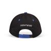 DC COMICS Nightwing Logo Adjustable Cap, Black/Blue (BA325037BTM)