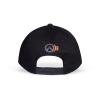 OVERWATCH 2 Tracer Rubber Print Adjustable Cap, Black (BA482255OWT)