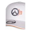 OVERWATCH 2 Main & Tracer Logo Adjustable Cap, White/Orange (BA705211OWT)