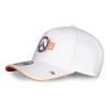 OVERWATCH 2 Main & Tracer Logo Adjustable Cap, White/Orange (BA705211OWT)