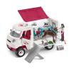 SCHLEICH Horse Club Mobile Vet with Hanoverian Foal Toy Playset, 5 to 12 Years, Multi-colour (42439)