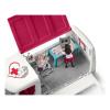 SCHLEICH Horse Club Mobile Vet with Hanoverian Foal Toy Playset, 5 to 12 Years, Multi-colour (42439)