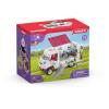 SCHLEICH Horse Club Mobile Vet with Hanoverian Foal Toy Playset, 5 to 12 Years, Multi-colour (42439)