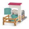 SCHLEICH Horse Club Horse Stall Extension Toy Playset, 5 to 12 Years, Multi-colour (42569)