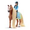 SCHLEICH Horse Club Sofia's Beauties Kim & Caramelo Toy Figure Starter Set, 4 Years and Above, Multi-colour (42585)