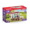 SCHLEICH Horse Club Caravan for Secret Club Meetings Toy Playset, 5 to 12 Years, Multi-colour (42593)