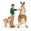 SCHLEICH Wild Life National Geographic Kids Outback Adventures Toy Playset, 3 to 8 Years, Multi-colour (42623)