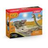 SCHLEICH Wild Life National Geographic Kids Danger in the Swamp Toy Playset, 3 to 8 Years, Green (42625)