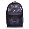ATTACK ON TITAN  Iconic Crests All-over Print Backpack, Black (BP563181ATT)