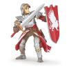 PAPO Fantasy World Griffin Knight Toy Figure, 3 Years or Above, Silver/Red (39956)