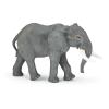 PAPO Large Figurines Large African Elephant Toy Figure, 3 Years or Above, Grey (50198)