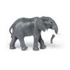 PAPO Large Figurines Large African Elephant Toy Figure, 3 Years or Above, Grey (50198)