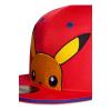 POKEMON Pikachua Peekaboo Children's Snapback Baseball Cap, Red (NH878180POK)