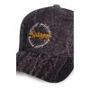 THE LORD OF THE RINGS Sauron Logo Acid Wash Adjustable Cap, Black/Grey (BA042277LTR)