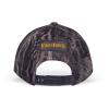 THE LORD OF THE RINGS Sauron Logo Acid Wash Adjustable Cap, Black/Grey (BA042277LTR)