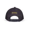 THE LORD OF THE RINGS Tower of Sauron Adjustable Cap, Black/Yellow (BA316115LTR)