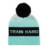 POKEMON Bulbasaur Train Hard Beanie & Knitted Gloves Giftset, Turquoise/Black (GS360701POK)