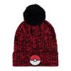 POKEMON Pokeball Symbol Beanie & Knitted Gloves Giftset, Red/Black (GS437313POK)