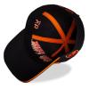 UNIVERSAL Jurassic Park 3D Logo Children's Adjustable Cap, Black/Orange (SB260540JPK)