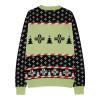 POKEMON Eevee Knitted Christmas Jumper, Male, Extra Large, Multi-colour (KW227234POK-XL)