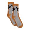 POKEMON Eevee #133 Novelty Socks, Unsex, 35/38, Orange/Grey (NS810751POK-35/38)
