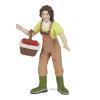 PAPO Farmyard Friends Woman Farmer with Basket Toy Figure, 3 Years or Above, Multi-colour (39219)