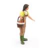 PAPO Farmyard Friends Woman Farmer with Basket Toy Figure, 3 Years or Above, Multi-colour (39219)