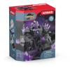 SCHLEICH Eldrador Creatures Shadow Master Robot with Mini Creature Toy Figure, 7 to 12 Years, Black/Purple (42557)