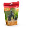 SCHLEICH Wild Life Gorilla Family Toy Figure, 3 Years and Above, Black (42601)