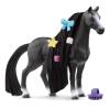 SCHLEICH Horse Club Sofia's Beauties Beauty Horse Quarter Horse Mare Toy Figure, 4 to 10 Years, Black (42620)