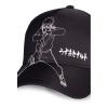 NARUTO SHIPPUDEN Ninja Fighting Pose Adjustable Cap, Black (BA213478NRS)