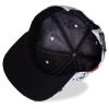 NARUTO SHIPPUDEN Symbols Pattern All-over Print Snapback Baseball Cap, White/Black (SB776541NRS)