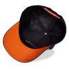 POKEMON Charmander Badge Adjustable Cap, Black/Orange (BA126580POK)