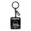 NARUTO SHIPPUDEN Line Art Naruto Metal Keychain, Black (KE134211NRT)